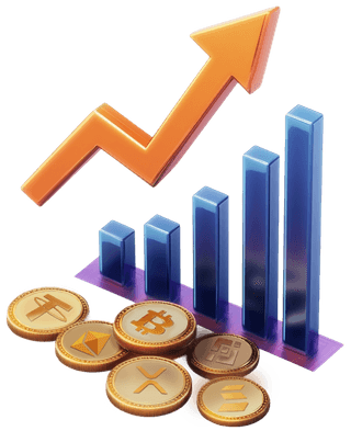 Interface da plataforma de negociação de criptomoedas Nuvem Rendária, visão geral do produto